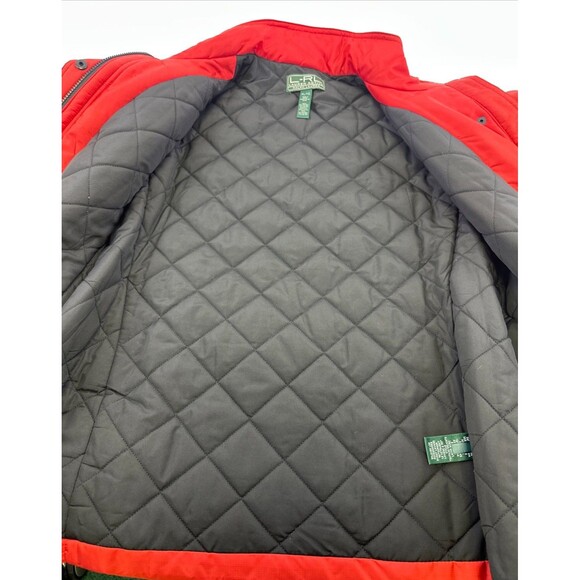 Lauren Active Ralph Lauren Red Ski Coat Zip Belted Jacket Snap Vintage Womens XL - Picture 16 of 16